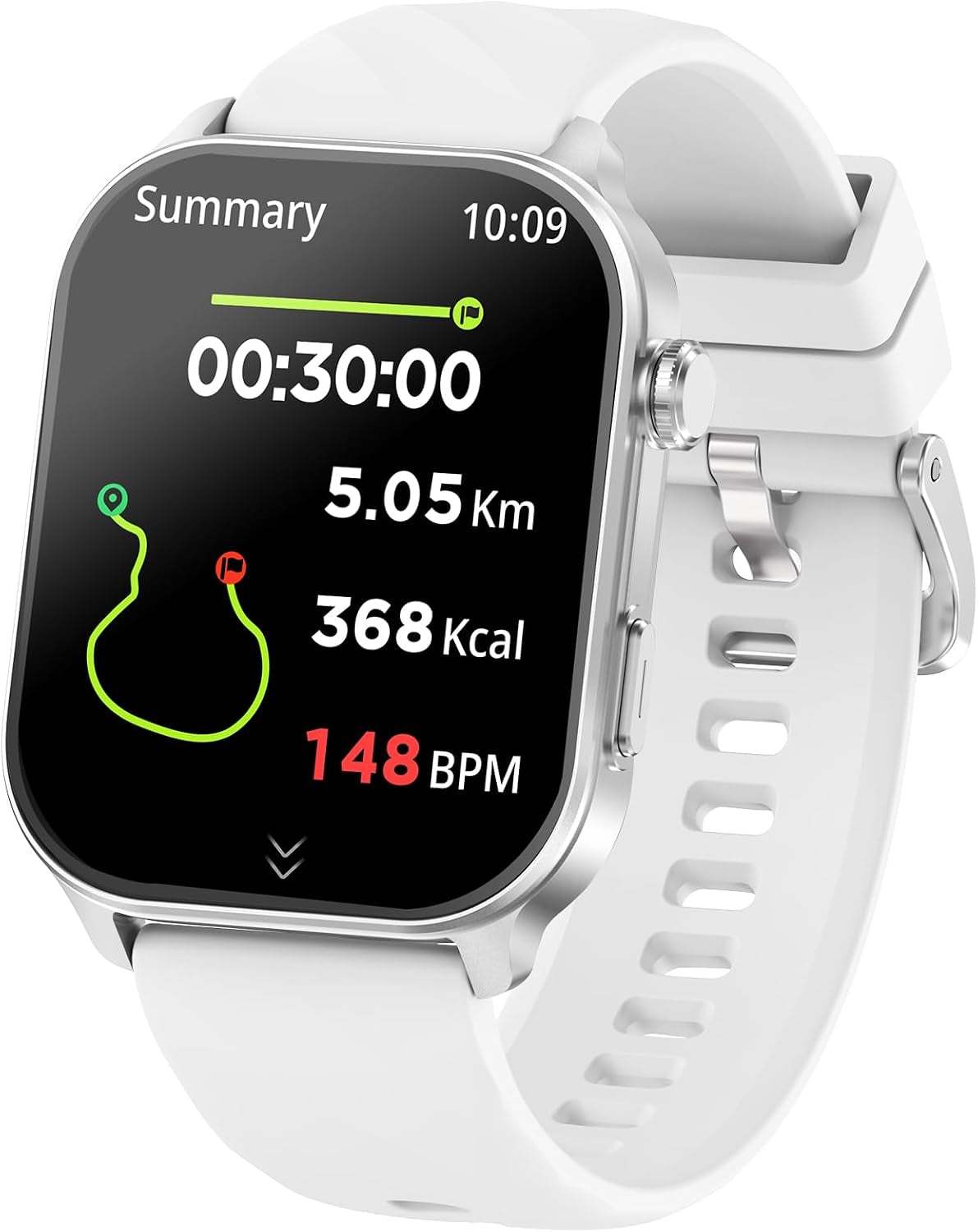 Smartwatch for Men Women(Answer/Make Call), Silver Gray