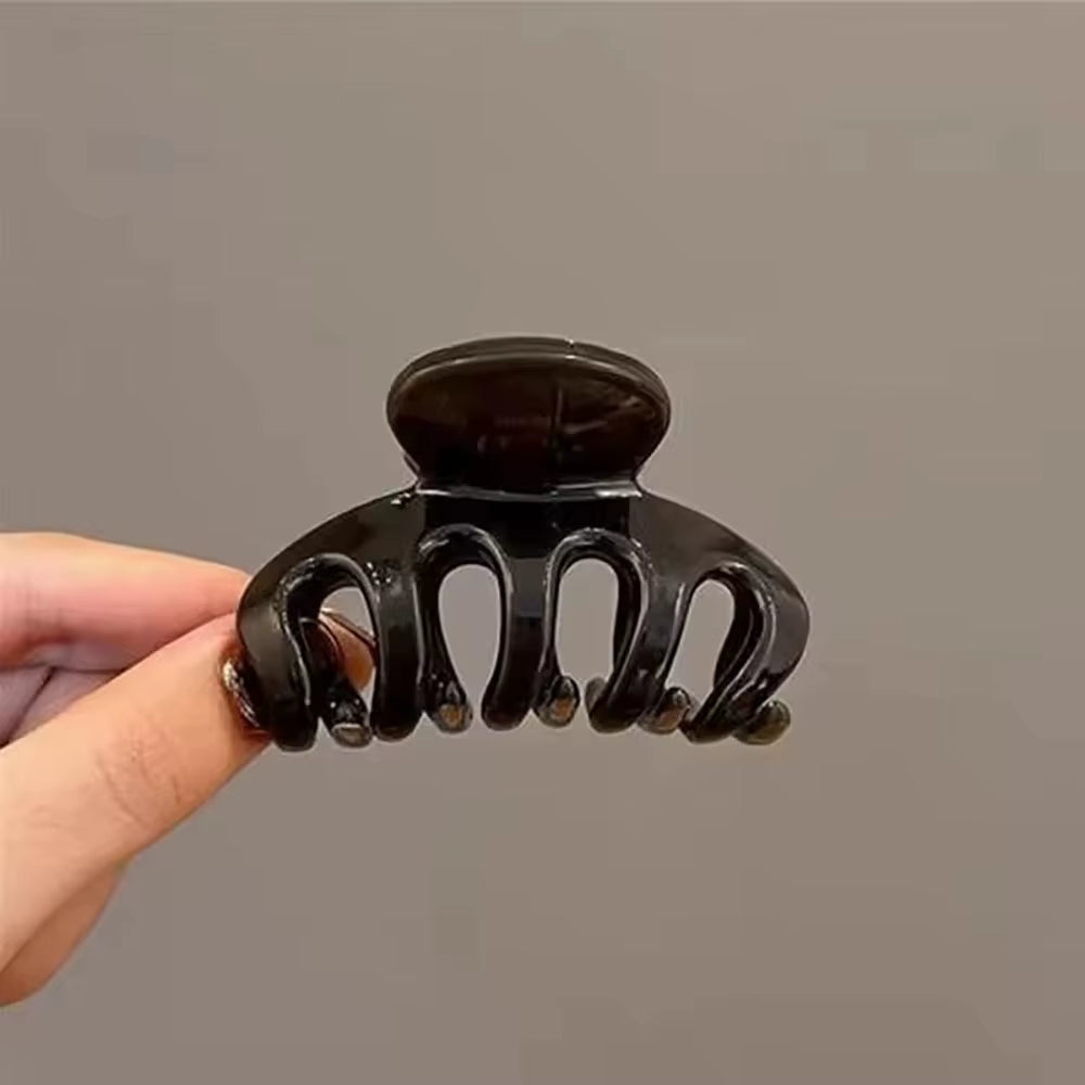 1/4Pcs Elegant Trendy Small Pumpkin Hair Claw Women Girls Sweet Hair Clips for Winter Hairpin Trendy Hair Clips Hair Accessories