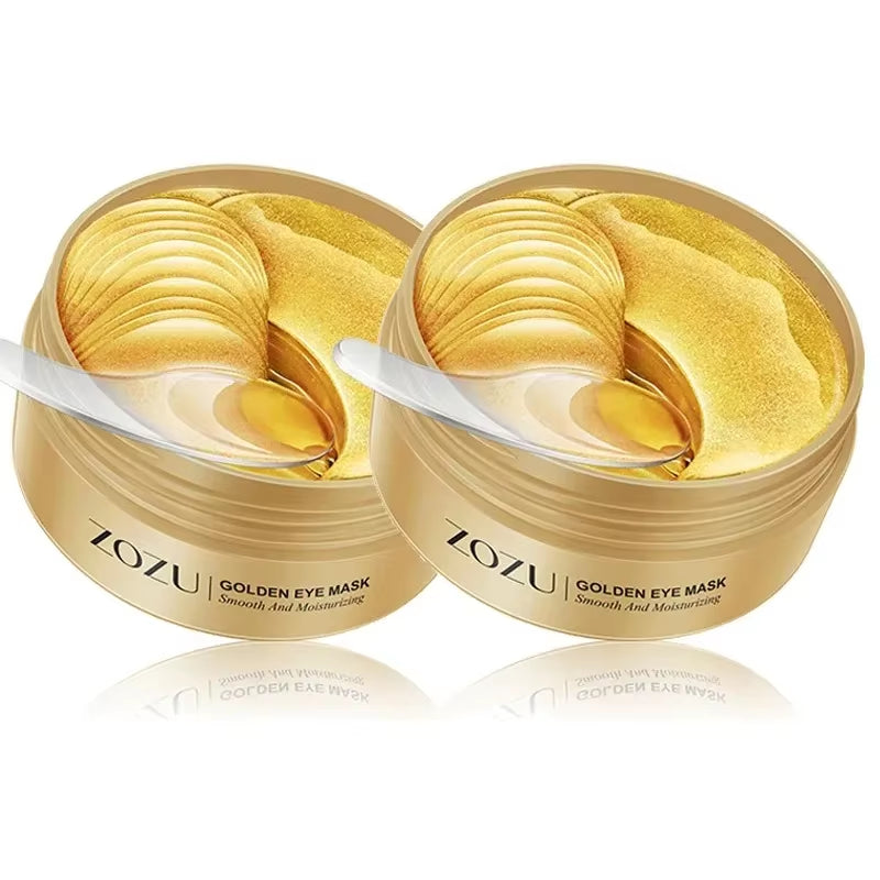 60PCS/120 PCS Eye Mask Avocado Gold Moisturize Firming Improve Eye Bags Eye Patches anti Wrinkle Eye Patches for Dark Circles