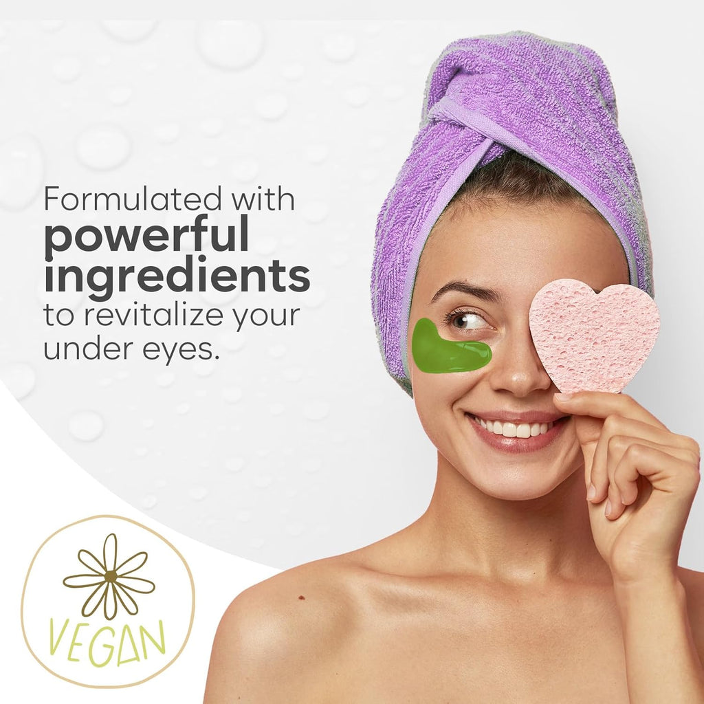 Variety under Eye Patches (30 Pairs) - Eye Mask for Dark Circles, Puffy Eyes & Wrinkles - 6 Varieties with Hyaluronic Acid, Green Tea, Rose, 24K Gold, Retinol, Collagen & Caffeine