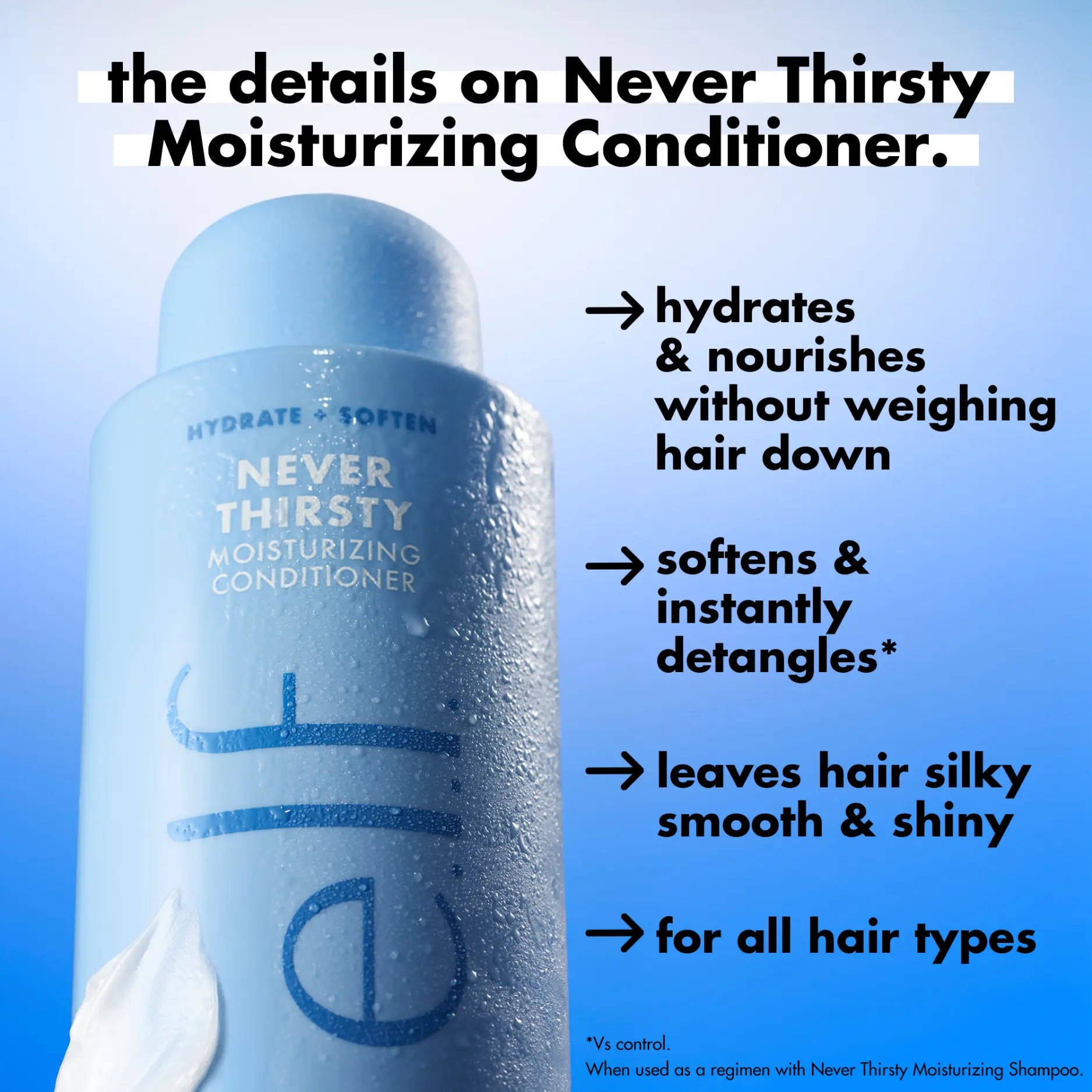 Frizz to Rizz Haircare Trio: Hydrate + Smooth + Repel Frizz for Every Hair Type (Shampoo + Conditioner + Anti-Frizz Styling Spray)