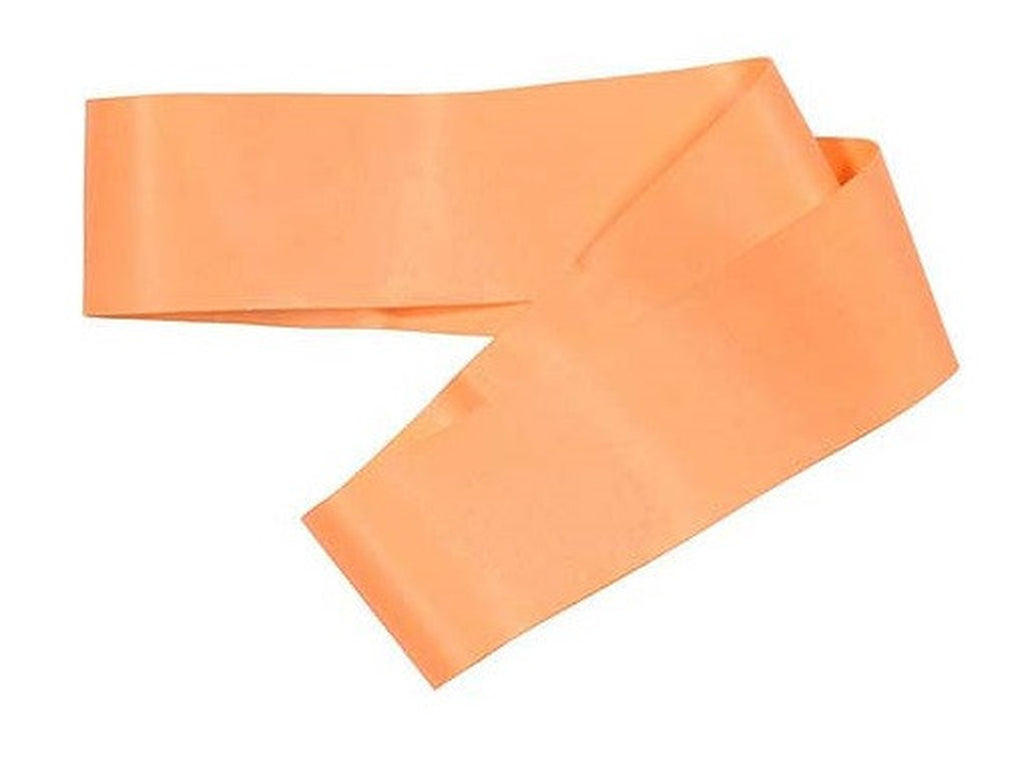 Resistance Band LOOP Exercise MEDIUM Pilates Yoga ORANGE Exercise Stretch Tubing