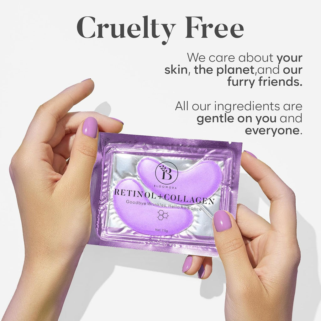 Variety under Eye Patches (30 Pairs) - Eye Mask for Dark Circles, Puffy Eyes & Wrinkles - 6 Varieties with Hyaluronic Acid, Green Tea, Rose, 24K Gold, Retinol, Collagen & Caffeine