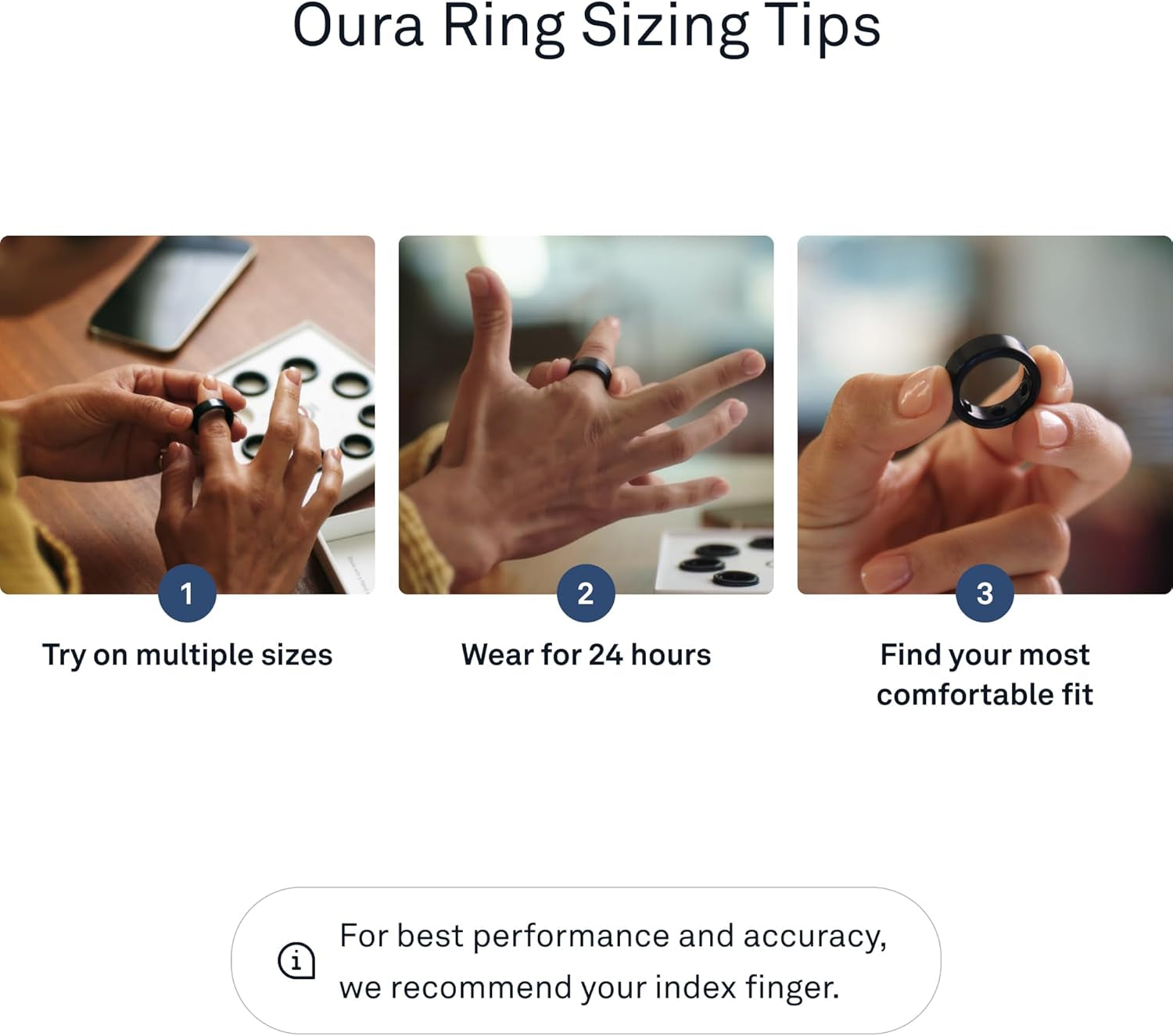 Oura Ring Gen3 Heritage - Silver - Size 7 - Smart Ring - Size First with Oura Ring Gen3 Sizing Kit - Sleep Tracking Wearable - Heart Rate - Fitness Tracker - 5-7 Days Battery Life